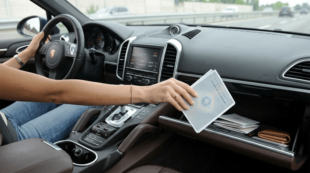 Quali documenti tenere a bordo di un’auto a noleggio?
